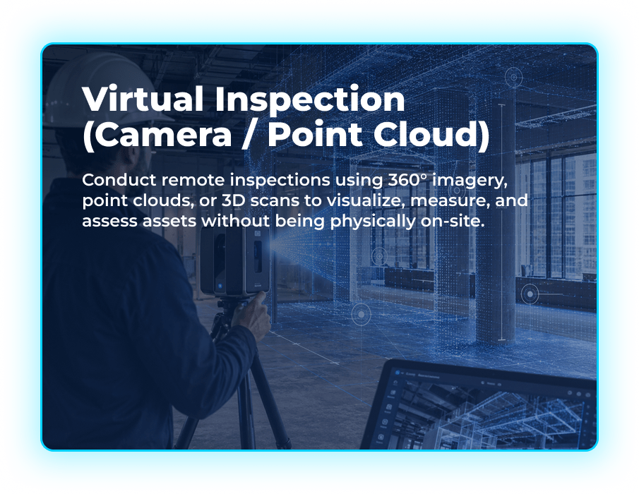 Virtual Inspection (Camera / Point Cloud)