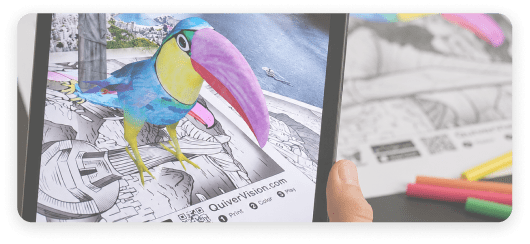 AR-enhanced textbook experience