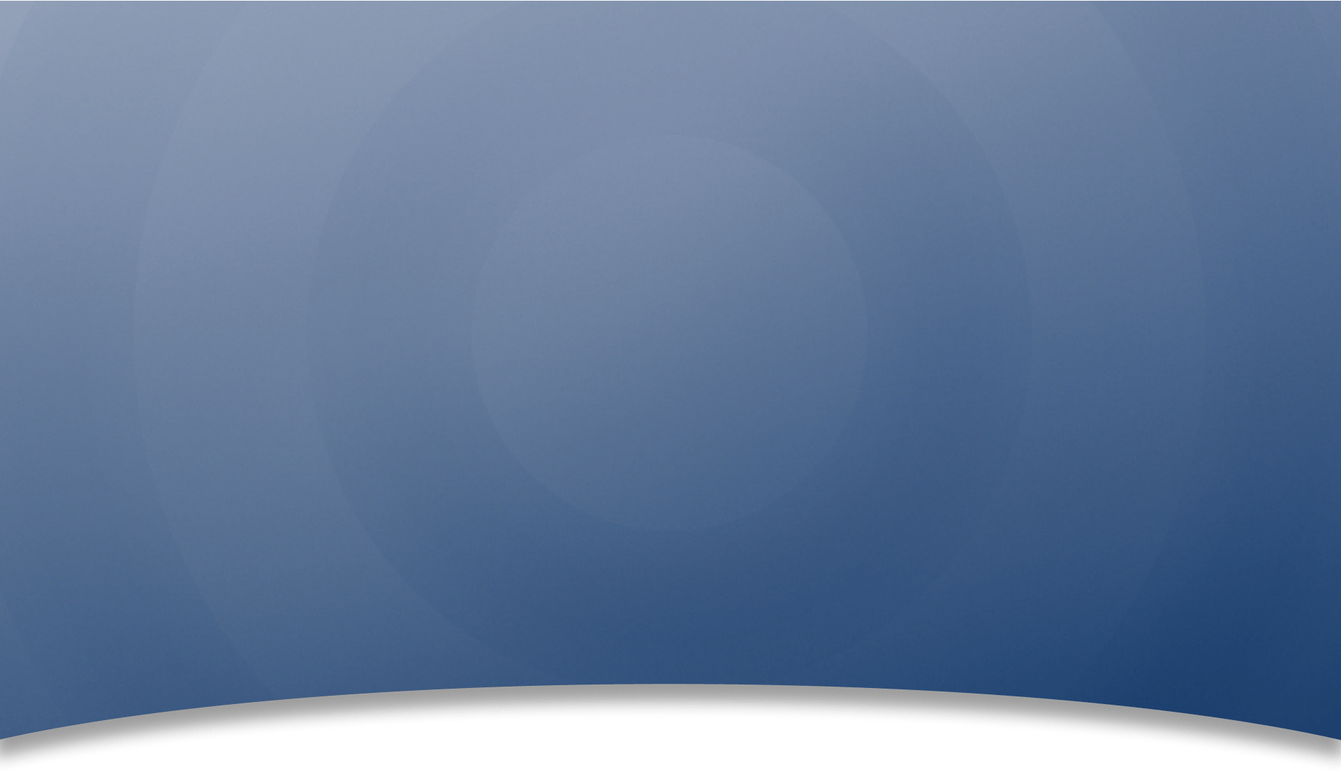 decorative curved blue background