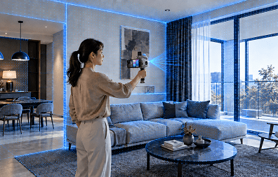 Interior design scanning