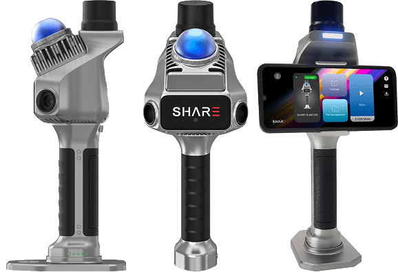 SHARE scanner product views